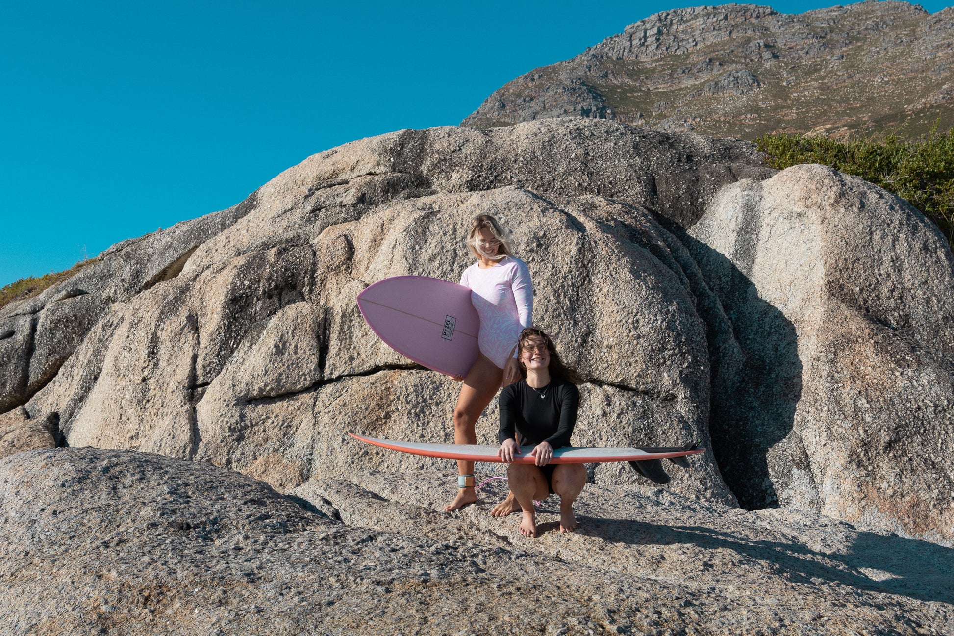 Pink Blossom Surf Suit